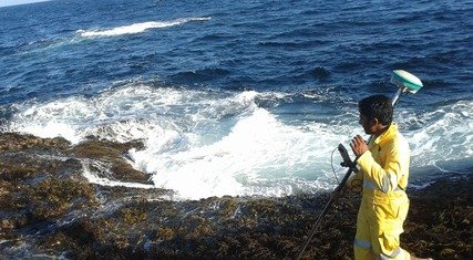Bathymetric Survey In Wave Harbour