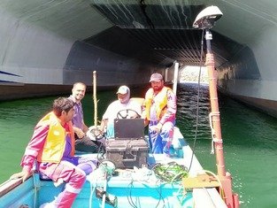 Bathymetry and Seabed Survey in Al Ghubrah IWP Plant